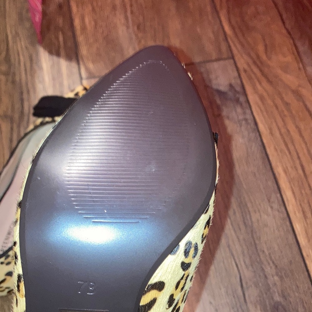 Leopard/Cheetah Print Heels - Picture 5 of 7